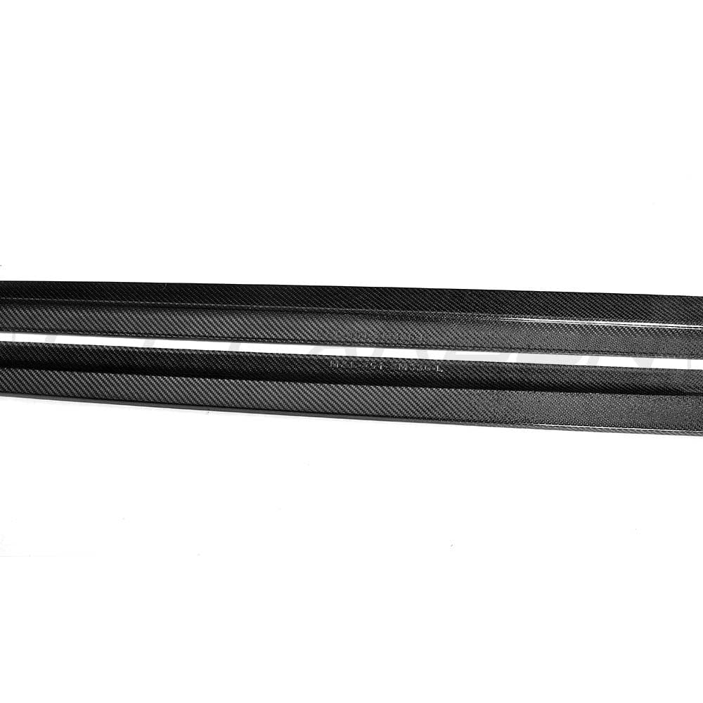 BMW F90 M5 & G30/G31 5 SERIES CARBON FIBRE SIDE SKIRTS - V1