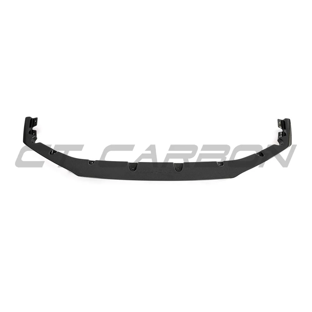 BMW F96 X6M 2023+ (LCI) CARBON FIBRE SPLITTER - CT DESIGN-Splitter-CT CARBON-CT Carbon - High-quality carbon fiber and gloss black aerodynamic parts for premium sports and luxury vehicles.