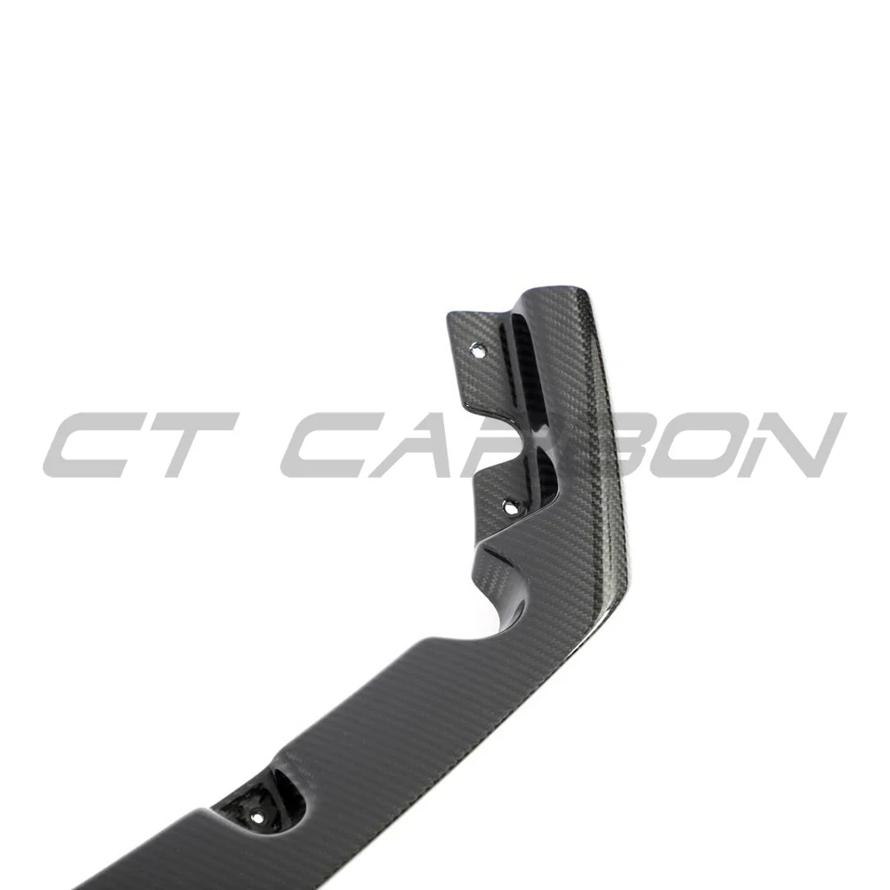 BMW F96 X6M 2023+ (LCI) CARBON FIBRE SPLITTER - CT DESIGN-Splitter-CT CARBON-CT Carbon - High-quality carbon fiber and gloss black aerodynamic parts for premium sports and luxury vehicles.
