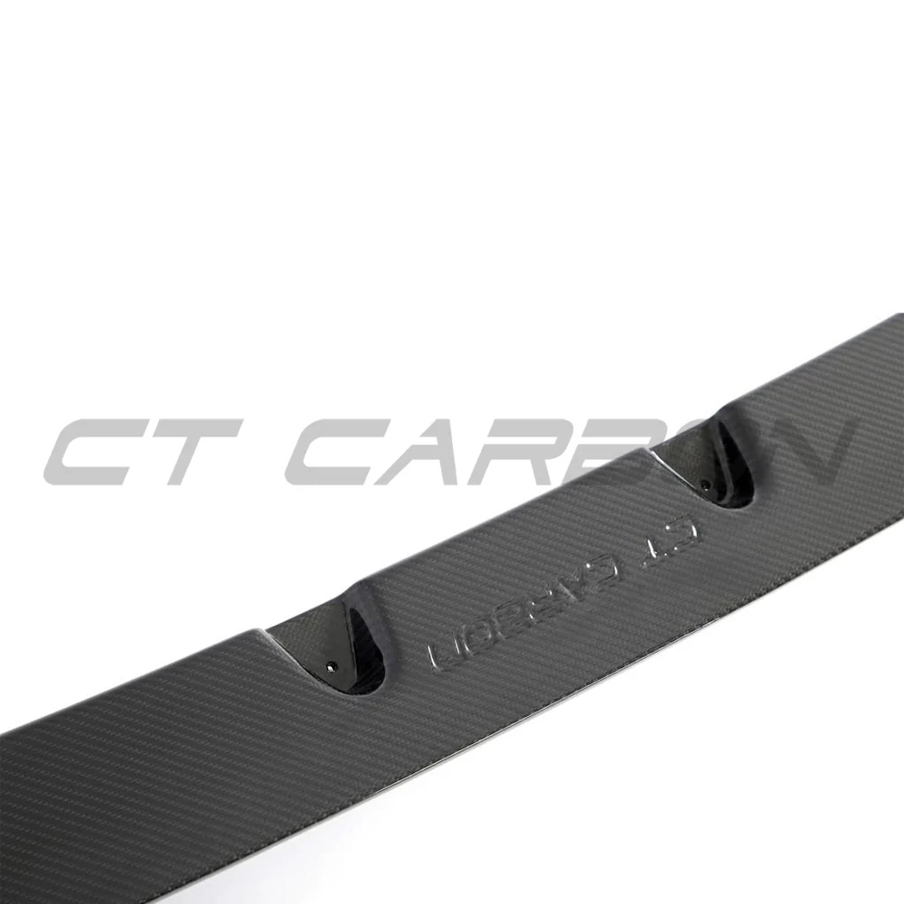 BMW F96 X6M 2023+ (LCI) CARBON FIBRE SPLITTER - CT DESIGN-Splitter-CT CARBON-CT Carbon - High-quality carbon fiber and gloss black aerodynamic parts for premium sports and luxury vehicles.