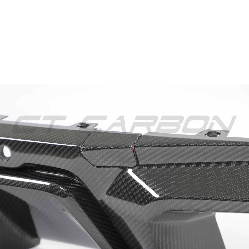 BMW F95 X5M & F96 X6M 2019+ CARBON FIBRE DIFFUSER - CT DESIGN-Diffuser-CT CARBON-CT Carbon - High-quality carbon fiber and gloss black aerodynamic parts for premium sports and luxury vehicles.