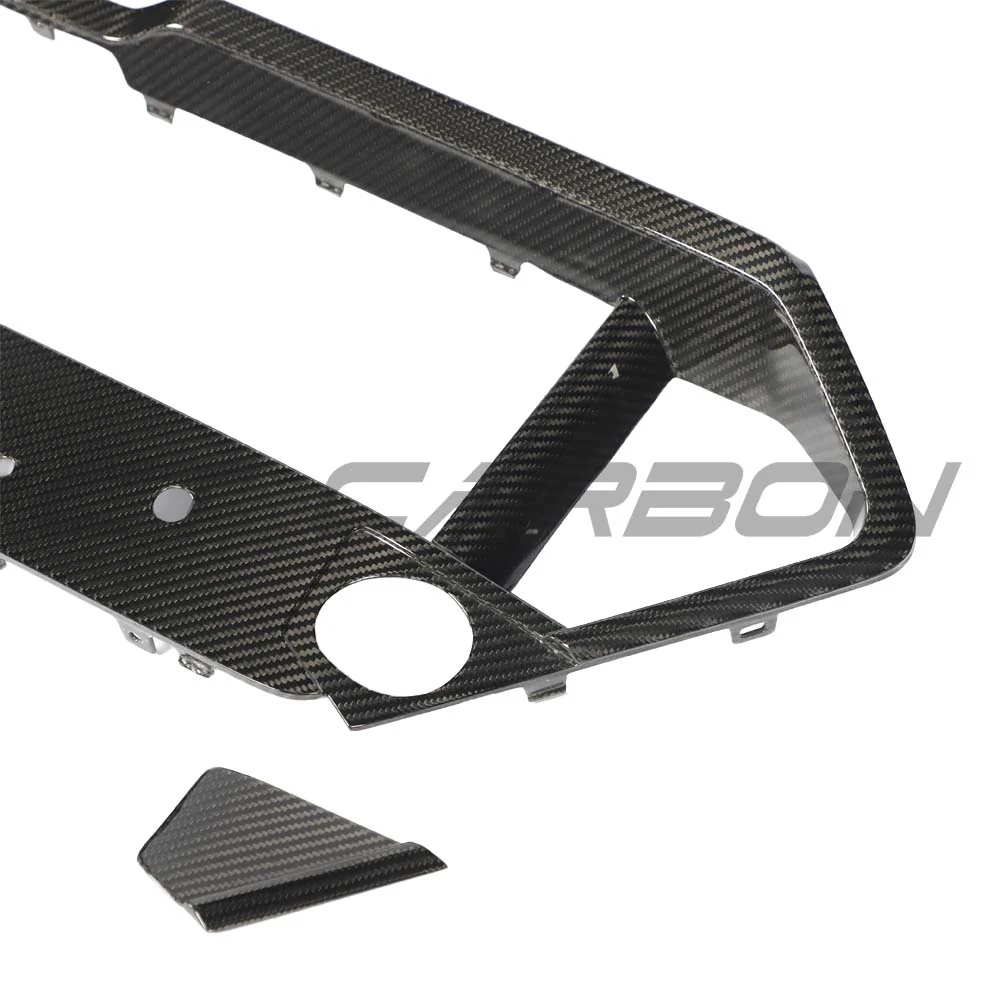 BMW F95 X5M/F96 X6M PRE-LCI 2020-2023 CARBON FIBRE LOWER GRILLE TRIM
