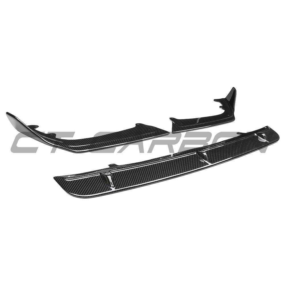 BMW F96 X6M (PRE-LCI) 2020-2023 CARBON FIBRE SPLITTER - V3