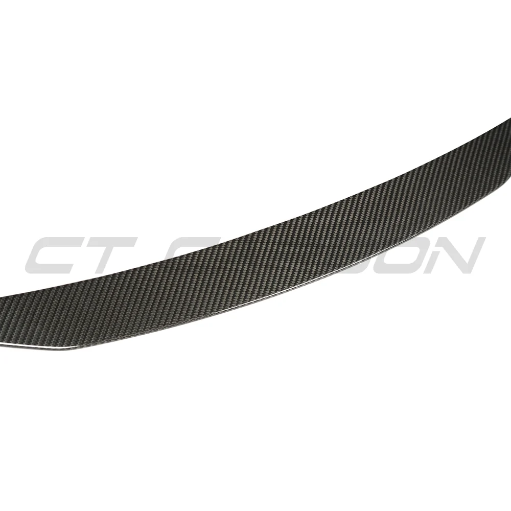 BMW F95 X5M & G05 X5 2018+ CARBON FIBRE MIDDLE SPOILER-Spoiler-CT CARBON-CT Carbon - High-quality carbon fiber and gloss black aerodynamic parts for premium sports and luxury vehicles.