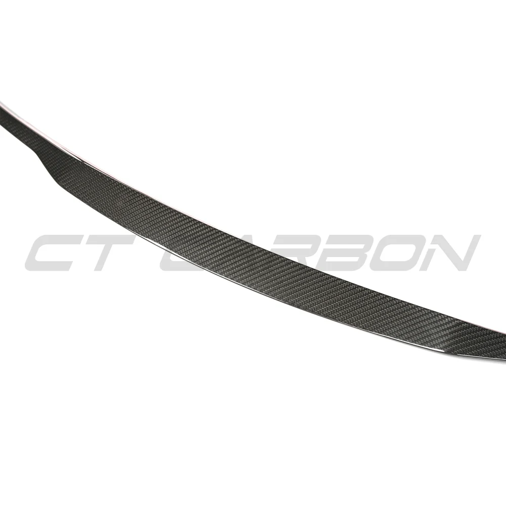 BMW F95 X5M & G05 X5 2018+ CARBON FIBRE MIDDLE SPOILER-Spoiler-CT CARBON-CT Carbon - High-quality carbon fiber and gloss black aerodynamic parts for premium sports and luxury vehicles.