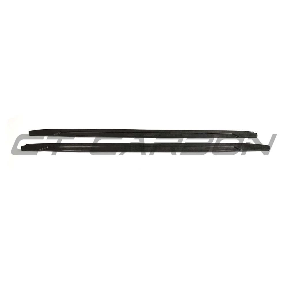 BMW F97/G01/G08 X3/X3M/IX3 & G02/F98 X4/X4M LCI 2021+ DRY CARBON FIBRE SIDE SKIRTS - V1