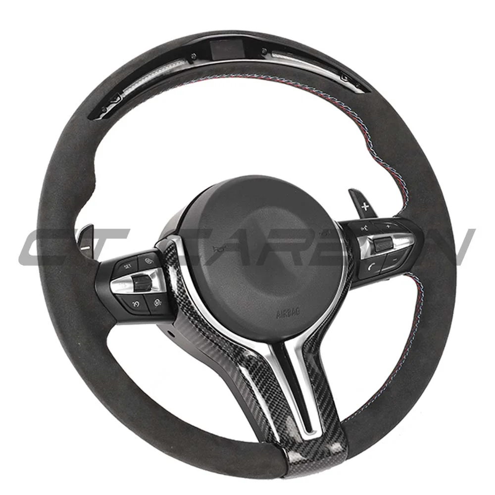 BMW FXX ALCANTARA / LED CUSTOM STEERING WHEEL
