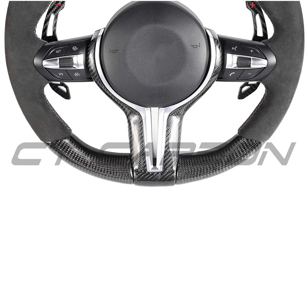 BMW FXX CARBON FIBRE / ALCANTARA CUSTOM STEERING WHEEL
