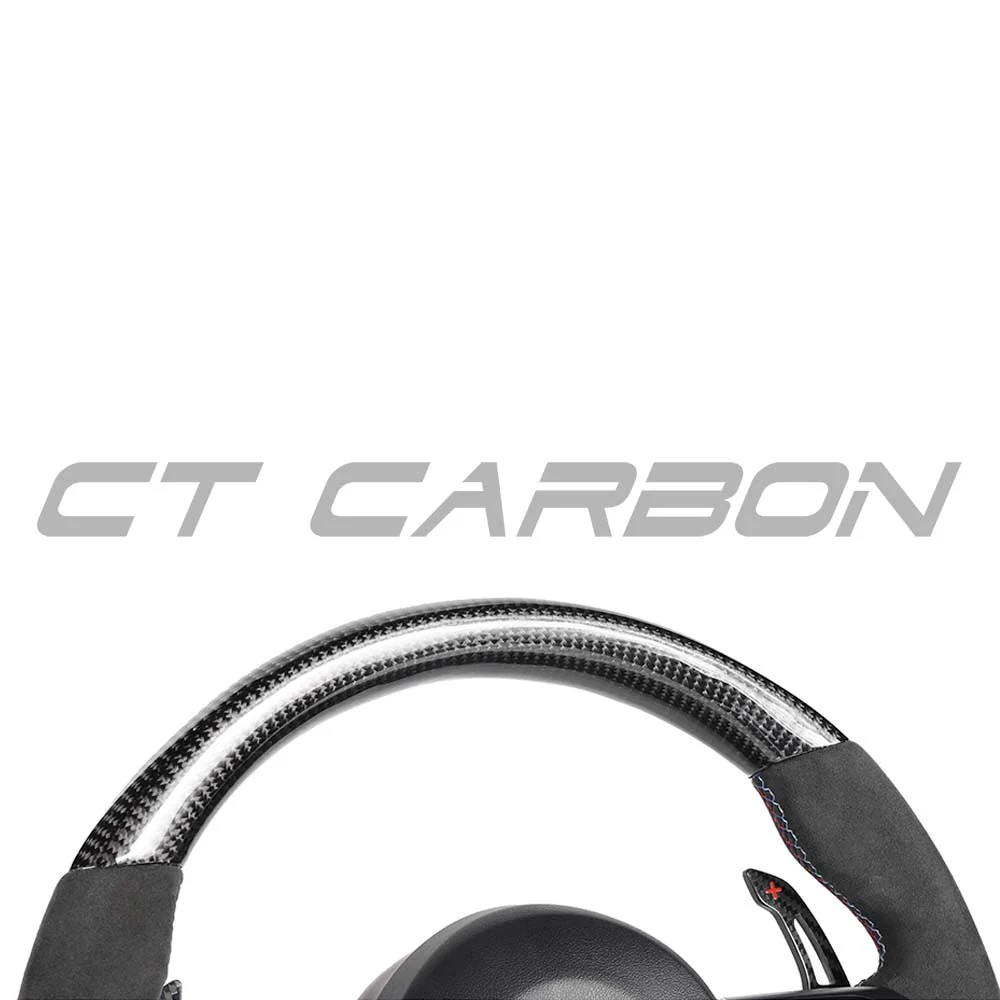 BMW FXX CARBON FIBRE / ALCANTARA CUSTOM STEERING WHEEL