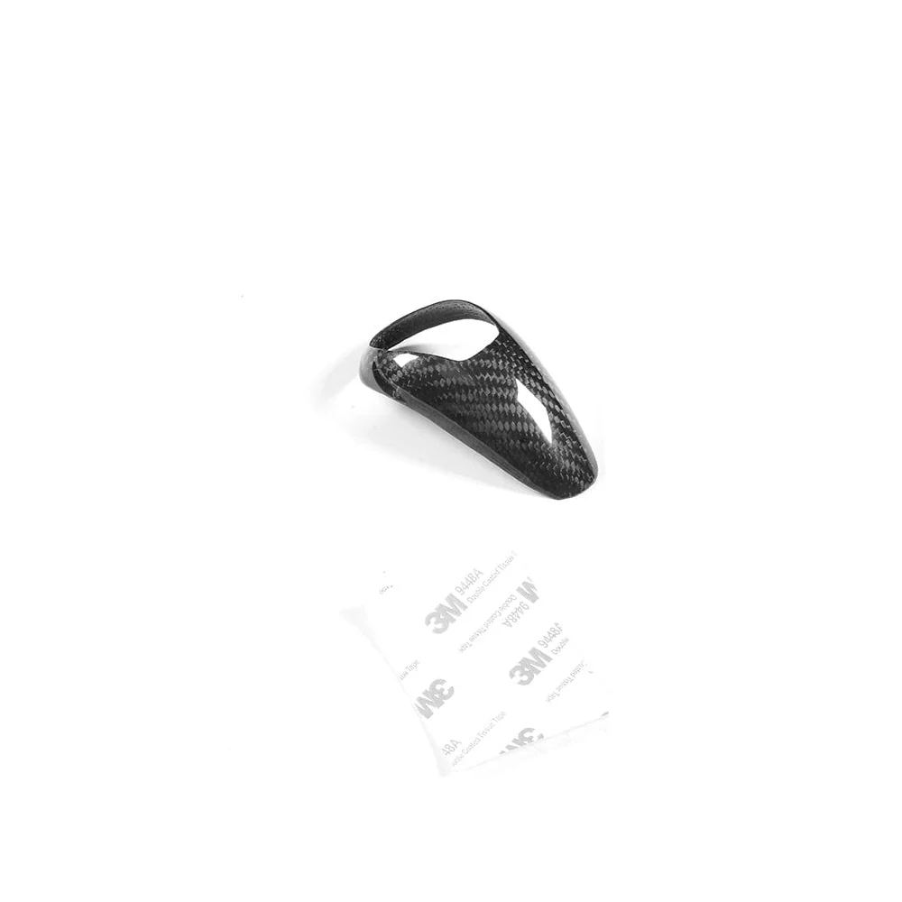 BMW Fxx M CAR DCT SHIFTER COVER-Accessories-CT CARBON-CT Carbon - High-quality carbon fiber and gloss black aerodynamic parts for premium sports and luxury vehicles.