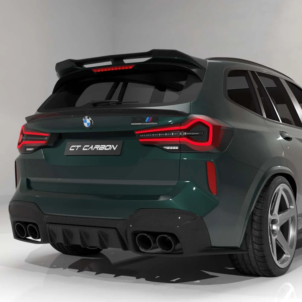 BMW G01 X3/G08 IX3/F97 X3M 2019+ CARBON FIBRE MIDDLE SPOILER - CT DESIGN