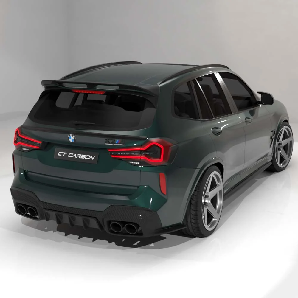 BMW G01 X3/G08 IX3/F97 X3M 2019+ CARBON FIBRE MIDDLE SPOILER - CT DESIGN