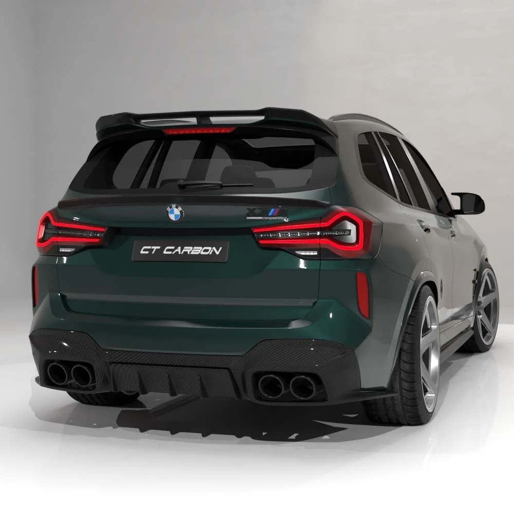 BMW G01 X3/G08 IX3/F97 X3M 2019+ CARBON FIBRE ROOF SPOILER - CT DESIGN