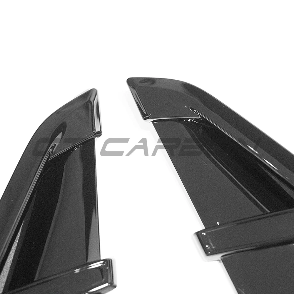 BMW G01 X3 GLOSS BLACK FENDER TRIMS-Accessories-BLAK BY CT-CT Carbon - High-quality carbon fiber and gloss black aerodynamic parts for premium sports and luxury vehicles.