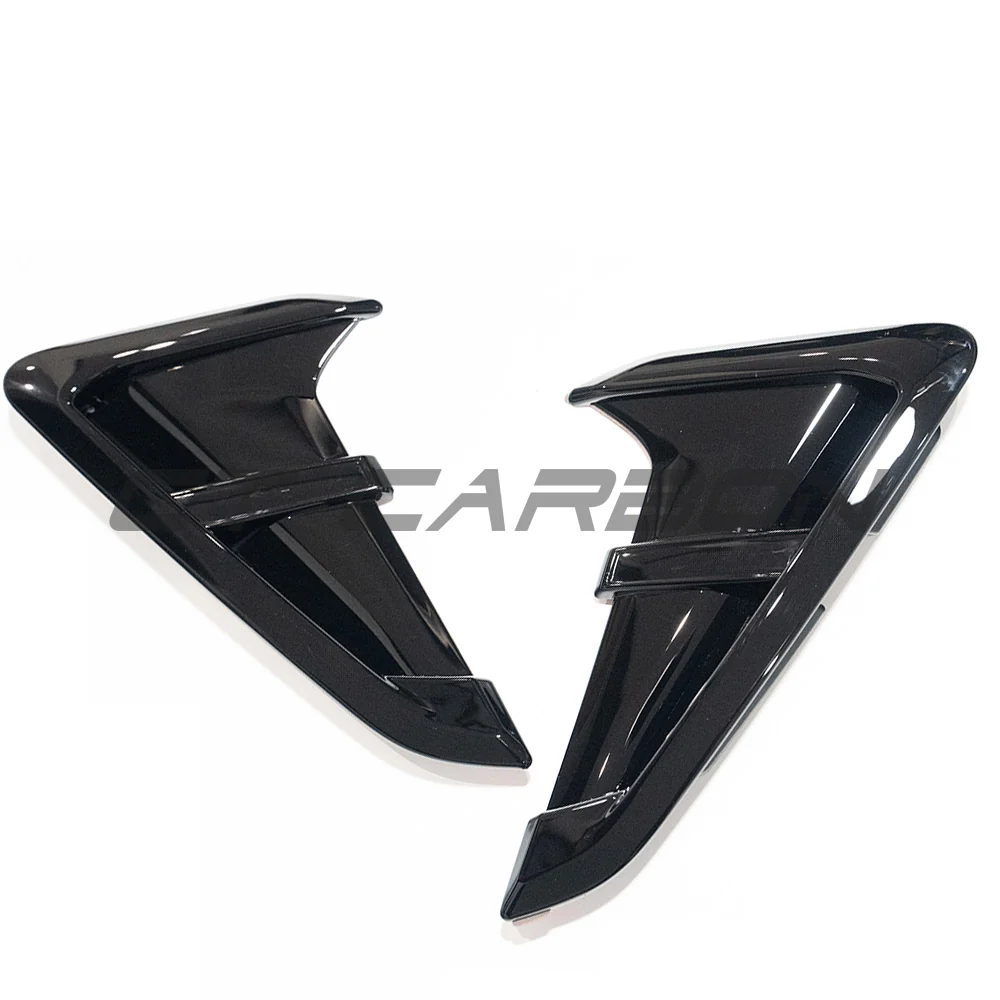 BMW G01 X3 GLOSS BLACK FENDER TRIMS-Accessories-BLAK BY CT-CT Carbon - High-quality carbon fiber and gloss black aerodynamic parts for premium sports and luxury vehicles.