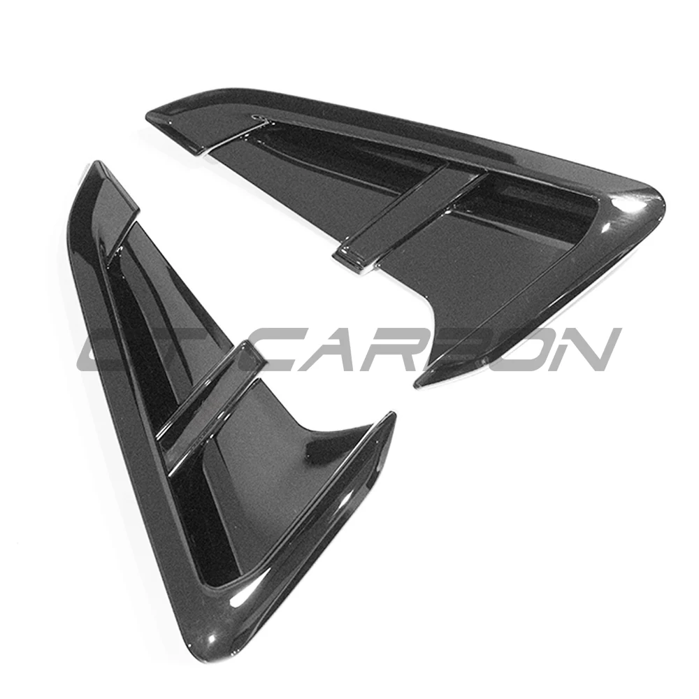 BMW G01 X3 GLOSS BLACK FENDER TRIMS-Accessories-BLAK BY CT-CT Carbon - High-quality carbon fiber and gloss black aerodynamic parts for premium sports and luxury vehicles.