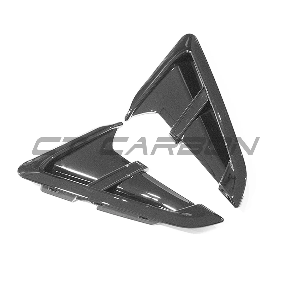 BMW G01 X3 GLOSS BLACK FENDER TRIMS-Accessories-BLAK BY CT-CT Carbon - High-quality carbon fiber and gloss black aerodynamic parts for premium sports and luxury vehicles.