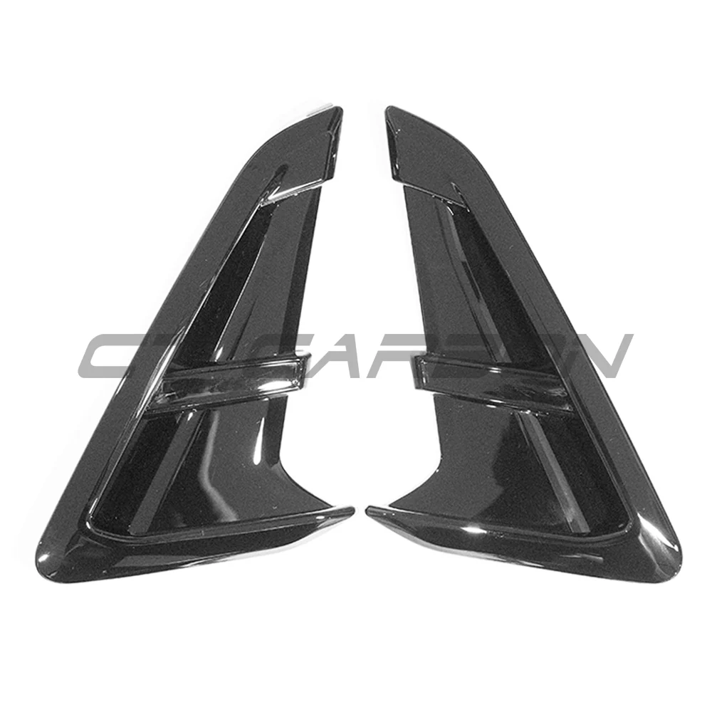 BMW G01 X3 GLOSS BLACK FENDER TRIMS-Accessories-BLAK BY CT-CT Carbon - High-quality carbon fiber and gloss black aerodynamic parts for premium sports and luxury vehicles.