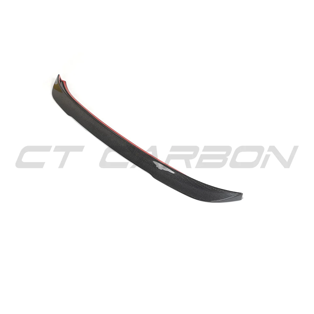BMW G02 X4 & F98 X4M 2018-2025 CARBON FIBRE SPOILER-Spoiler-CT CARBON-CT Carbon - High-quality carbon fiber and gloss black aerodynamic parts for premium sports and luxury vehicles.