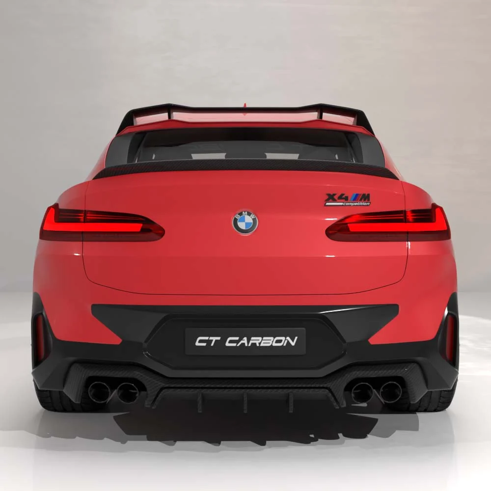 BMW G02 X4 & F98 X4M 2019+ CARBON FIBRE MIDDLE SPOILER - CT DESIGN