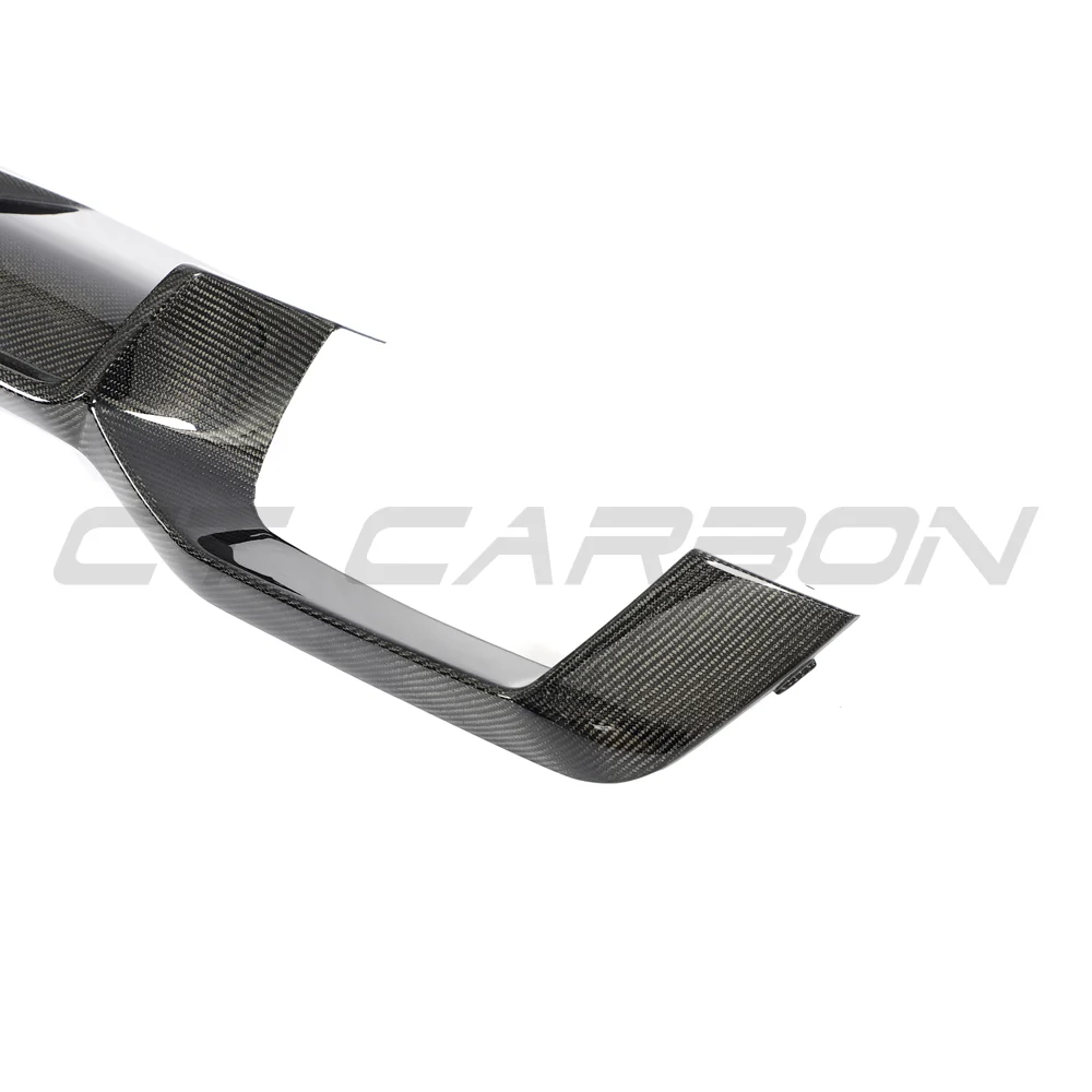 BMW G02 X4 & F98 X4M LCI 2022-2025 CARBON FIBRE DIFFUSER-Diffuser-CT CARBON-CT Carbon - High-quality carbon fiber and gloss black aerodynamic parts for premium sports and luxury vehicles.