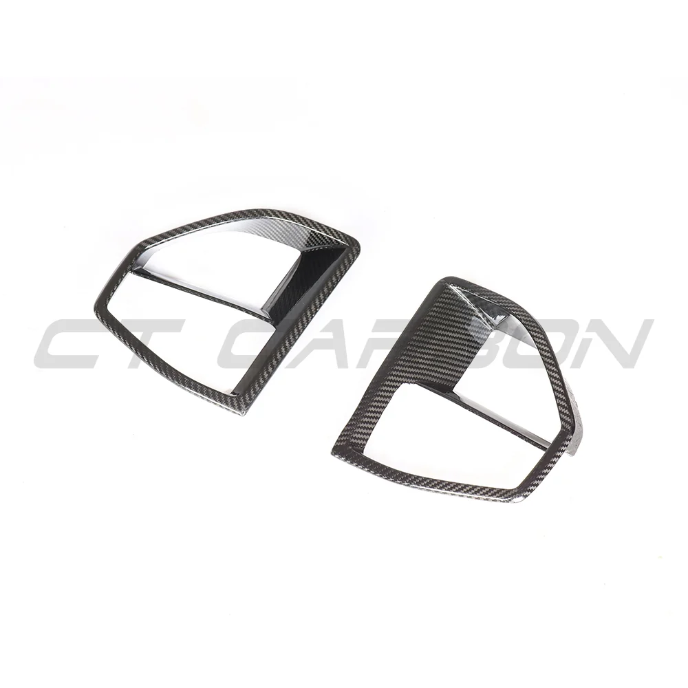 BMW G05 X5 2019-2023 CARBON FIBRE FRONT VENT ADD ON-Accessories-CT CARBON-CT Carbon - High-quality carbon fiber and gloss black aerodynamic parts for premium sports and luxury vehicles.