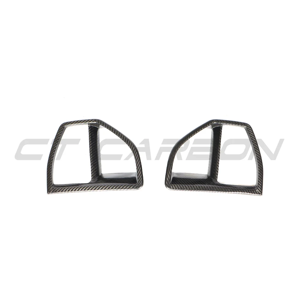 BMW G05 X5 2019-2023 CARBON FIBRE FRONT VENT ADD ON-Accessories-CT CARBON-CT Carbon - High-quality carbon fiber and gloss black aerodynamic parts for premium sports and luxury vehicles.