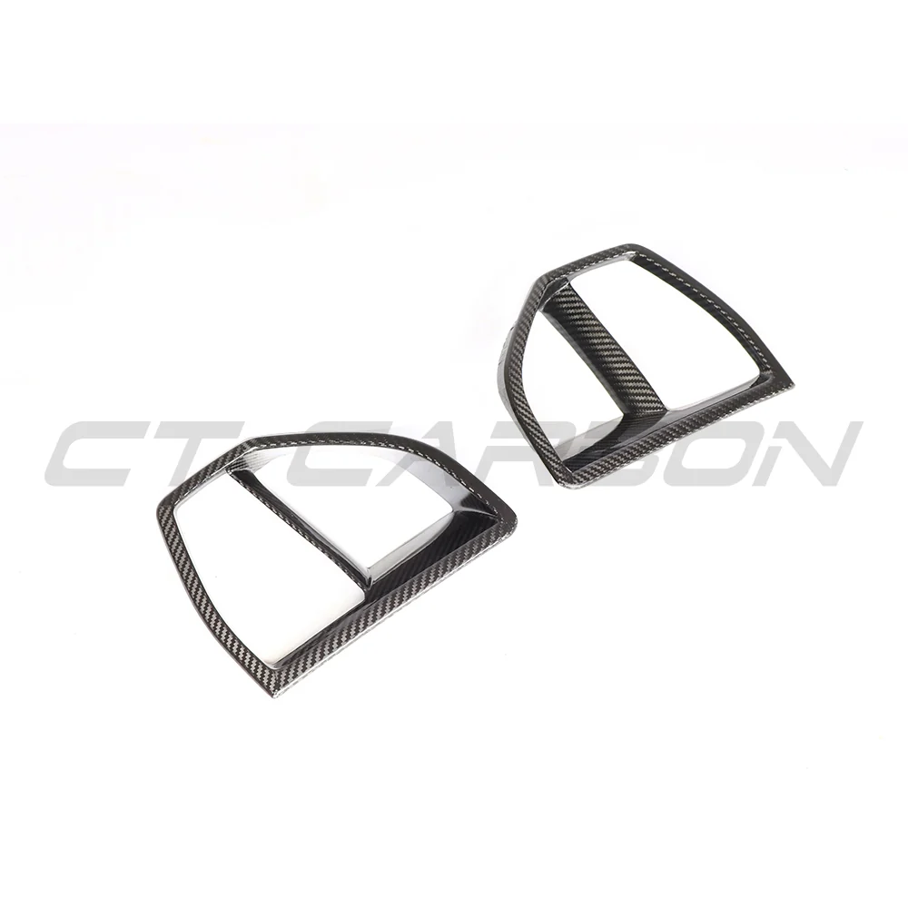 BMW G05 X5 2019-2023 CARBON FIBRE FRONT VENT ADD ON-Accessories-CT CARBON-CT Carbon - High-quality carbon fiber and gloss black aerodynamic parts for premium sports and luxury vehicles.