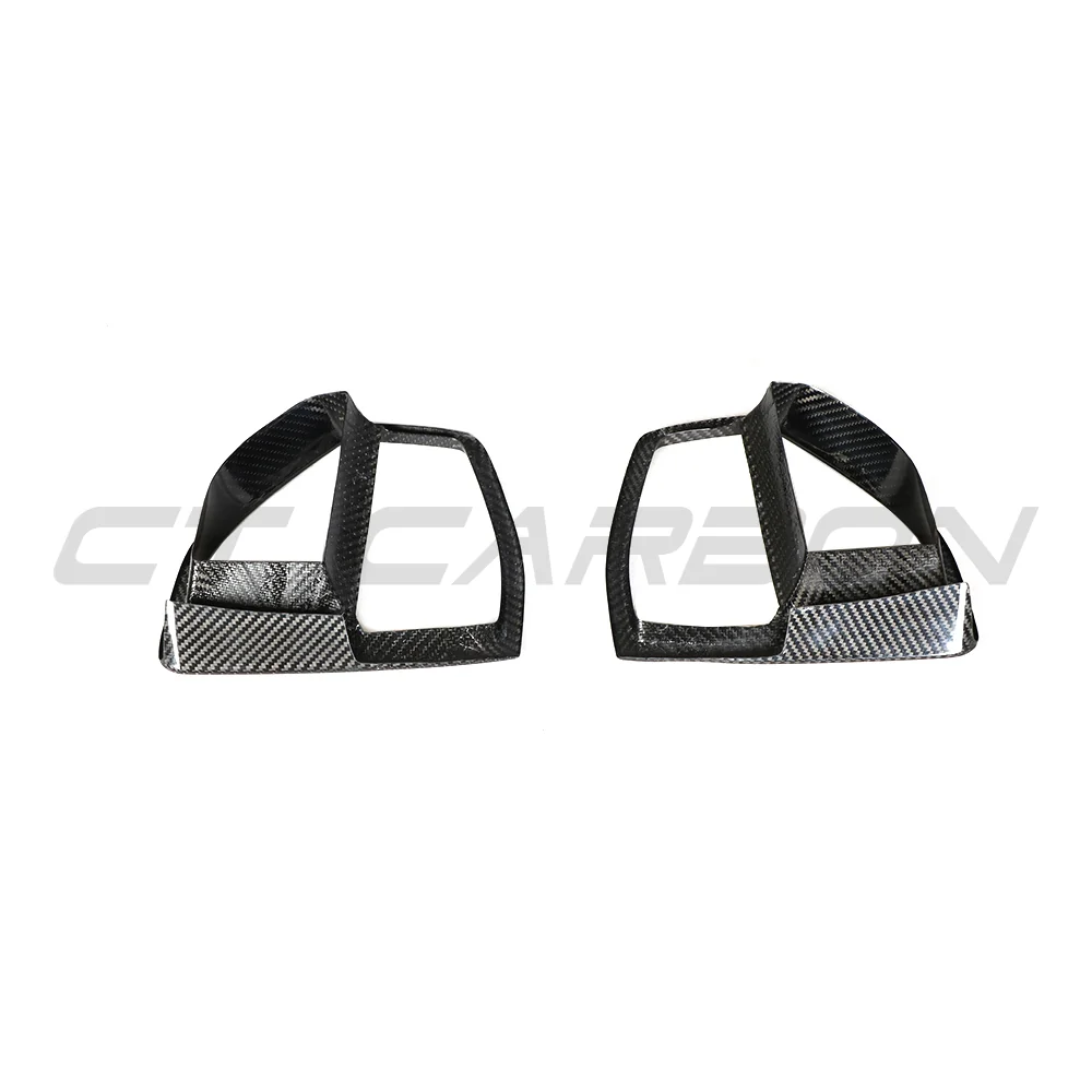 BMW G05 X5 2019-2023 CARBON FIBRE FRONT VENT ADD ON-Accessories-CT CARBON-CT Carbon - High-quality carbon fiber and gloss black aerodynamic parts for premium sports and luxury vehicles.