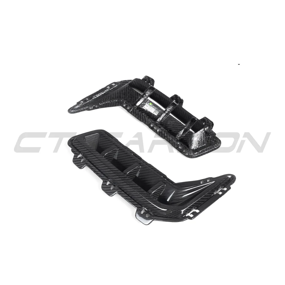 BMW G05 X5 LCI 2023+ CARBON FIBRE FRONT BUMPER CORNERS