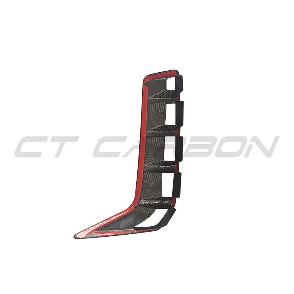 BMW G05 X5 LCI 2024+ LCI CARBON FIBRE FRONT VENT ADD ON-Accessories-CT CARBON-CT Carbon - High-quality carbon fiber and gloss black aerodynamic parts for premium sports and luxury vehicles.