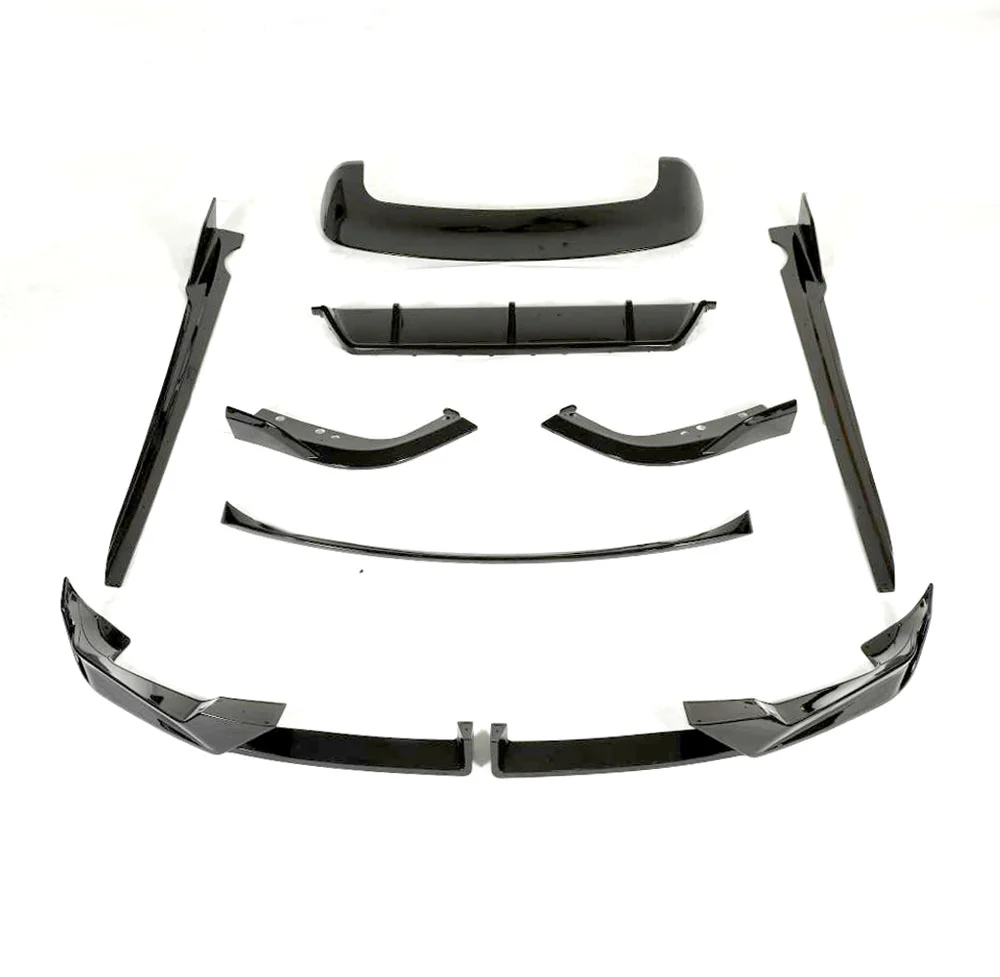 BMW G05 X5 LCI FULL GLOSS BLACK KIT-Kit-BLAK BY CT-CT Carbon - High-quality carbon fiber and gloss black aerodynamic parts for premium sports and luxury vehicles.