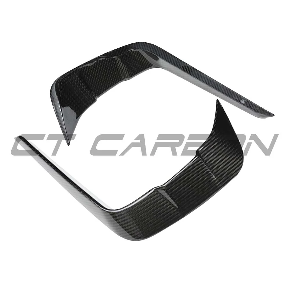 BMW G14/G15/G16 8 SERIES 2018+ DRY CARBON FIBRE SIDE FRONT CANARDS