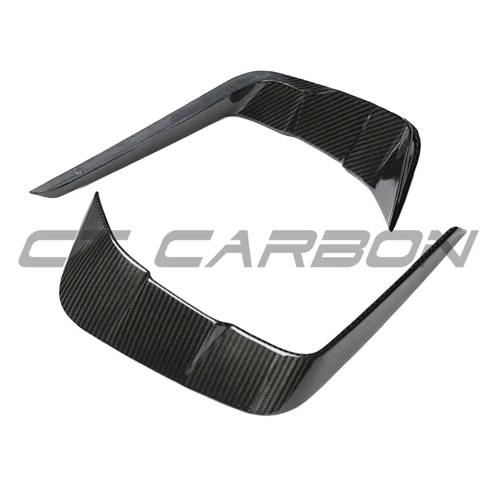 BMW G14/G15/G16 8 SERIES 2018+ DRY CARBON FIBRE SIDE FRONT CANARDS