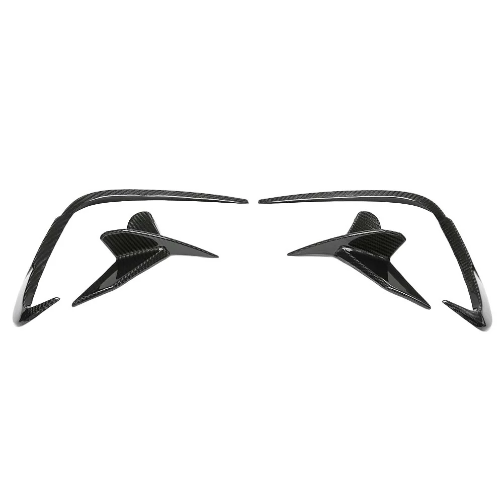 BMW G14/G15/G16 8 SERIES 2018+ DRY CARBON FIBRE SIDE REAR CANARDS