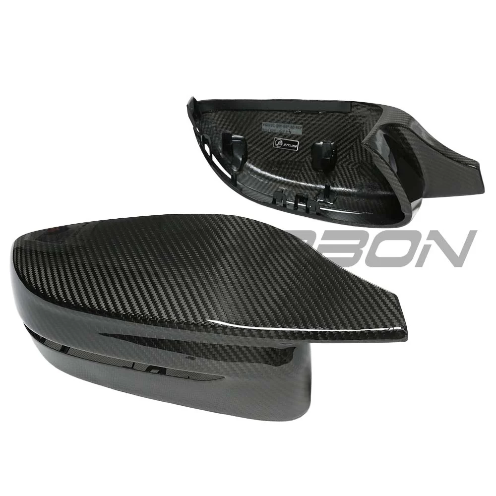 BMW G14/G15/G16 8 SERIES 2018+ RHD DRY CARBON FIBRE MIRRORS - V1