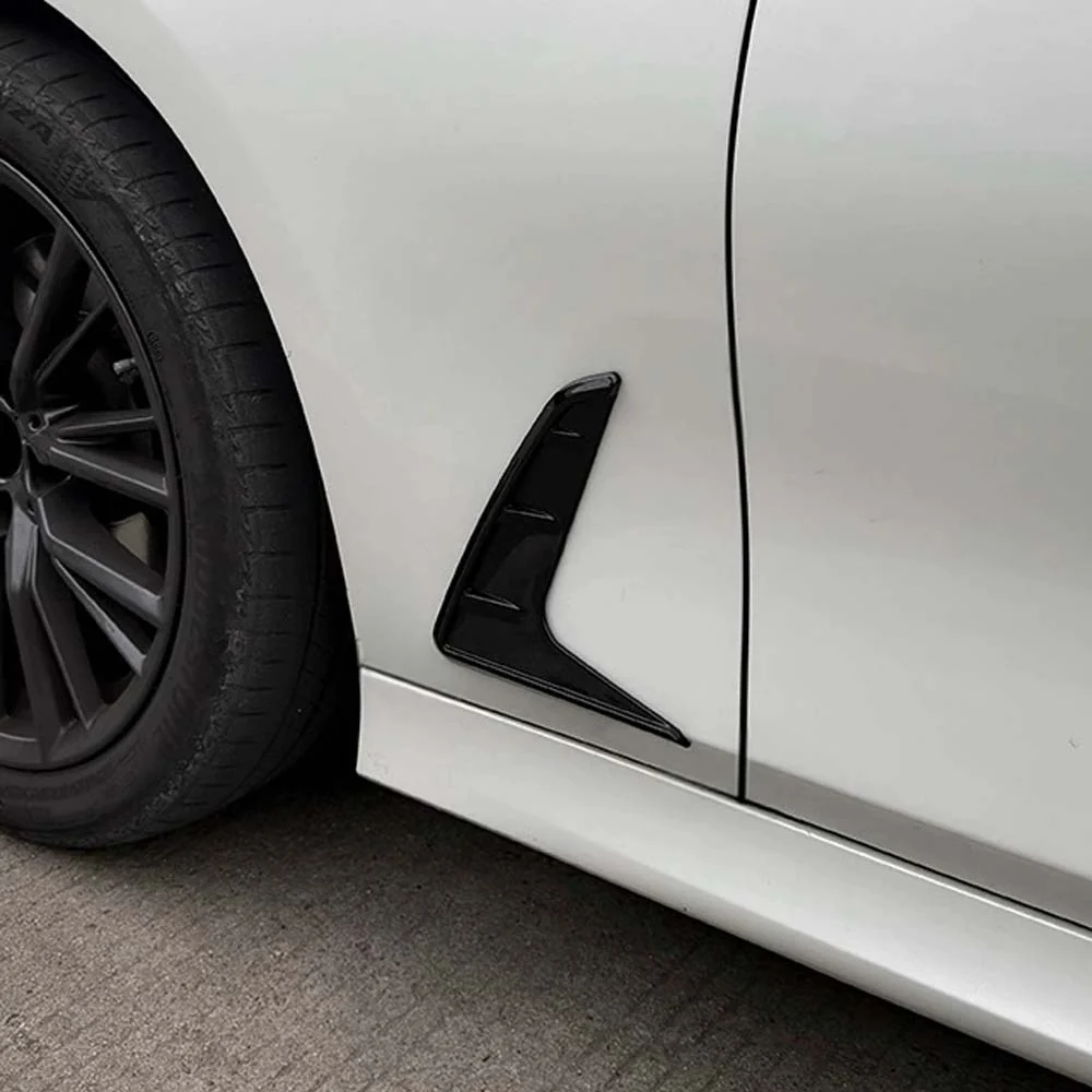 BMW G20/G21 3 SERIES 2018+ GLOSS BLACK SIDE FENDER TRIMS