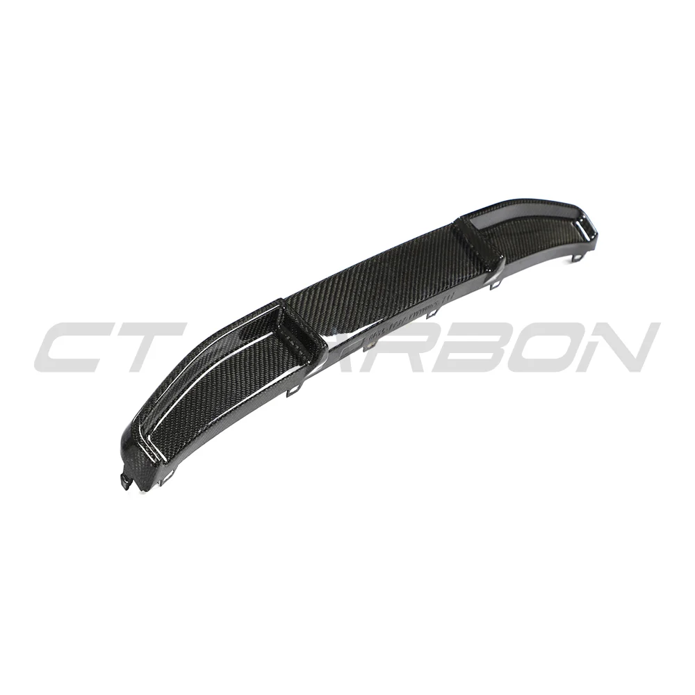 BMW 4 SERIES 2020+ G22/G23 CARBON FIBRE DIFFUSER - LOWER-Diffuser-CT CARBON-CT Carbon - High-quality carbon fiber and gloss black aerodynamic parts for premium sports and luxury vehicles.