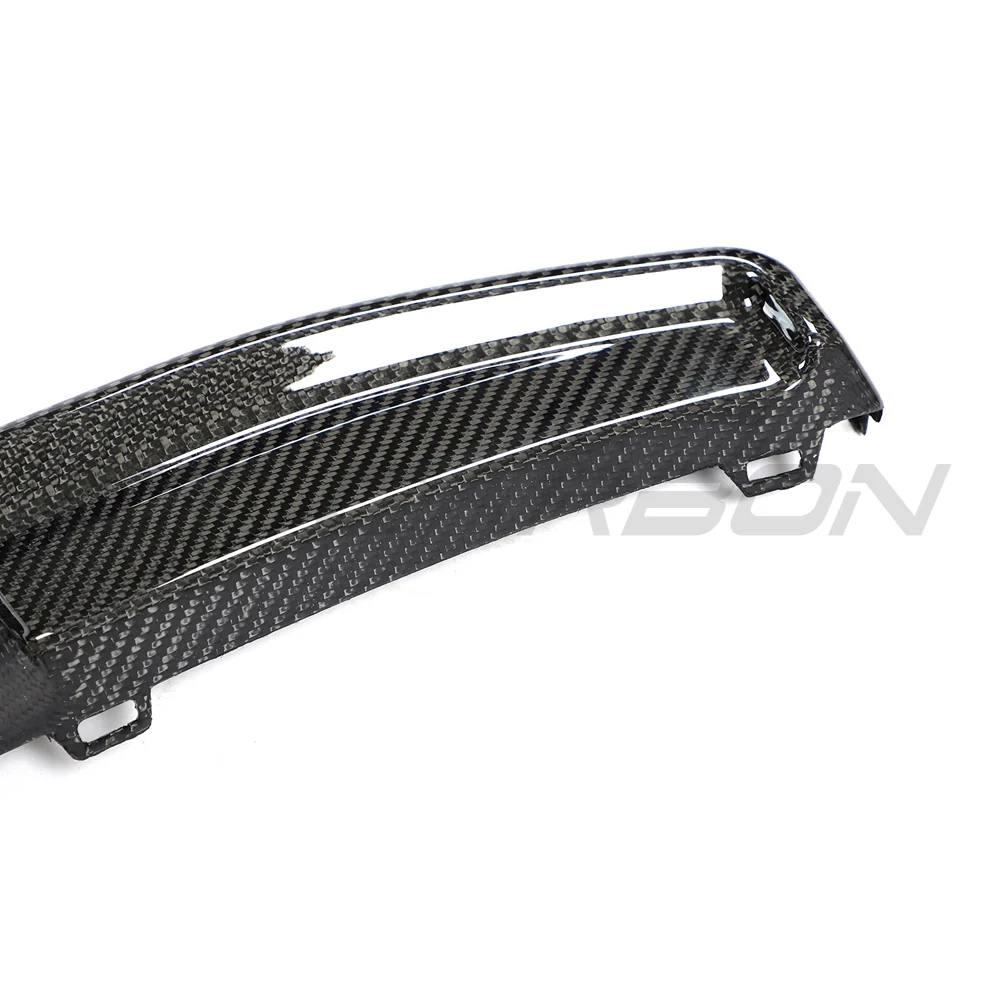BMW 4 SERIES 2020+ G22/G23 CARBON FIBRE DIFFUSER - LOWER-Diffuser-CT CARBON-CT Carbon - High-quality carbon fiber and gloss black aerodynamic parts for premium sports and luxury vehicles.