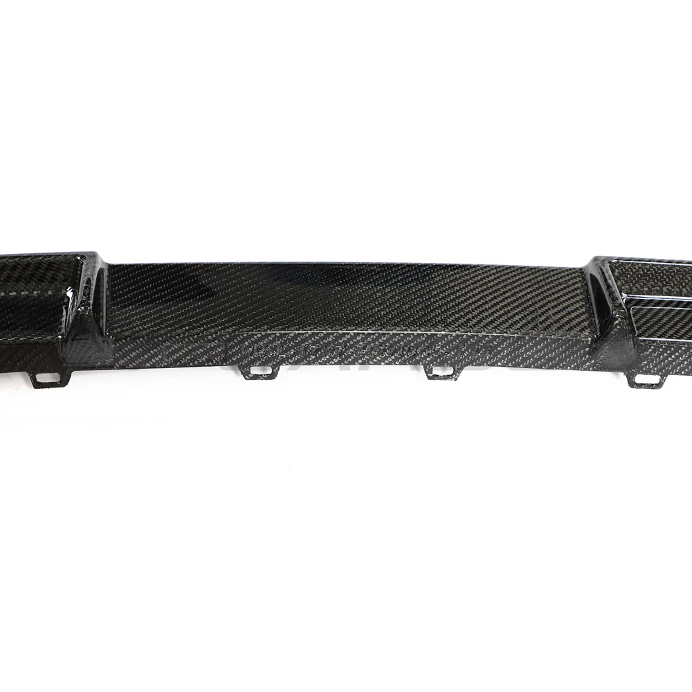 BMW 4 SERIES 2020+ G22/G23 CARBON FIBRE DIFFUSER - LOWER-Diffuser-CT CARBON-CT Carbon - High-quality carbon fiber and gloss black aerodynamic parts for premium sports and luxury vehicles.