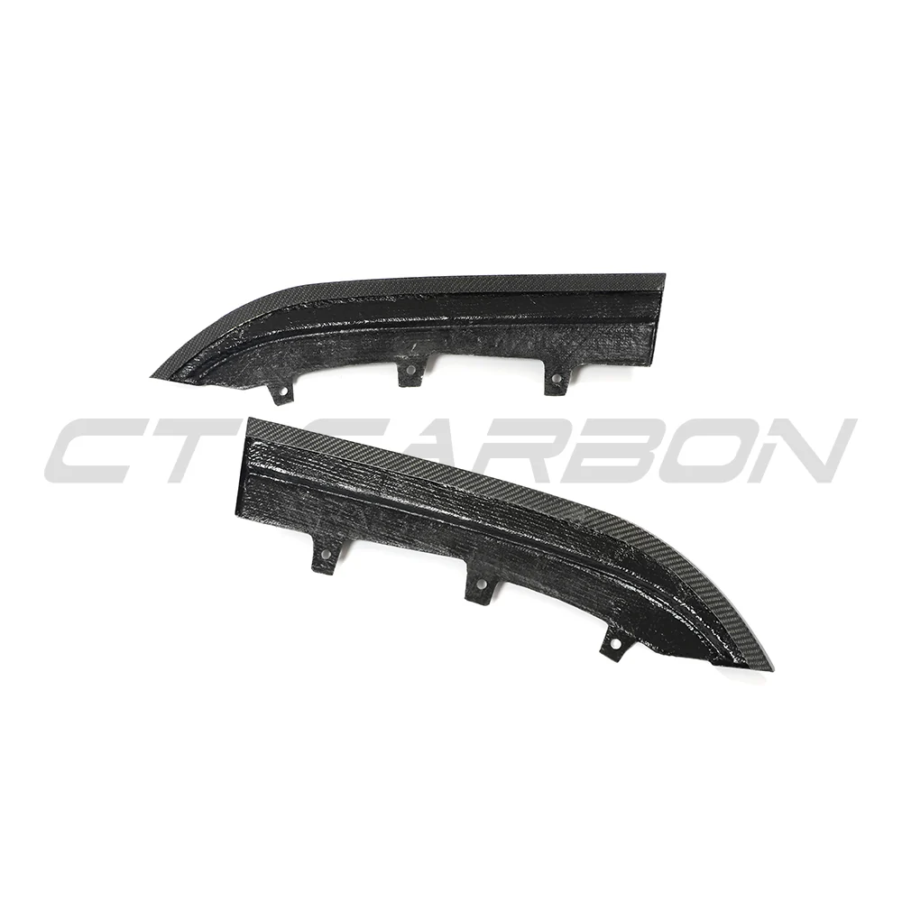 BMW 4 SERIES 2020+ G22/G23 QUAD TIP CARBON FIBRE DIFFUSER-Diffuser-CT CARBON-CT Carbon - High-quality carbon fiber and gloss black aerodynamic parts for premium sports and luxury vehicles.