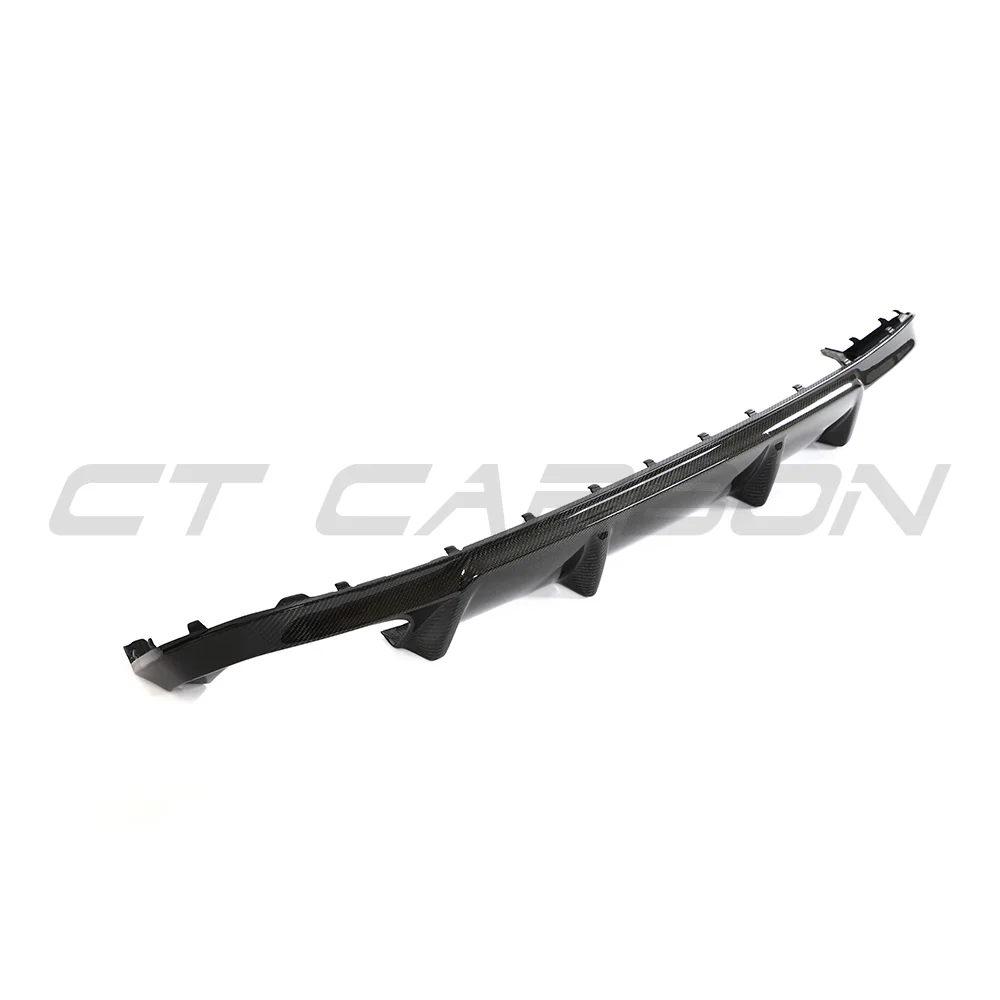 BMW 4 SERIES 2020+ G26 CARBON FIBRE DIFFUSER-Diffuser-CT CARBON-CT Carbon - High-quality carbon fiber and gloss black aerodynamic parts for premium sports and luxury vehicles.