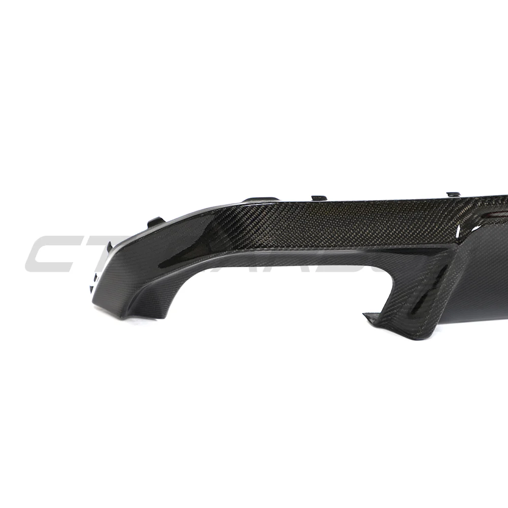 BMW 4 SERIES 2020+ G26 CARBON FIBRE DIFFUSER-Diffuser-CT CARBON-CT Carbon - High-quality carbon fiber and gloss black aerodynamic parts for premium sports and luxury vehicles.