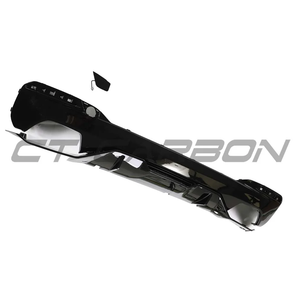 BMW G30/G31 5 SERIES 2017-2023 GLOSS BLACK DIFFUSER - V1