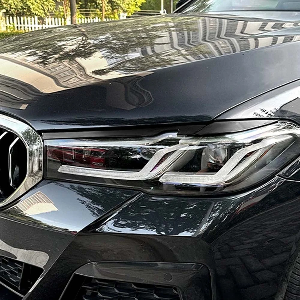 BMW G30/G31 5 SERIES 2017-2023 GLOSS BLACK EYEBROWS