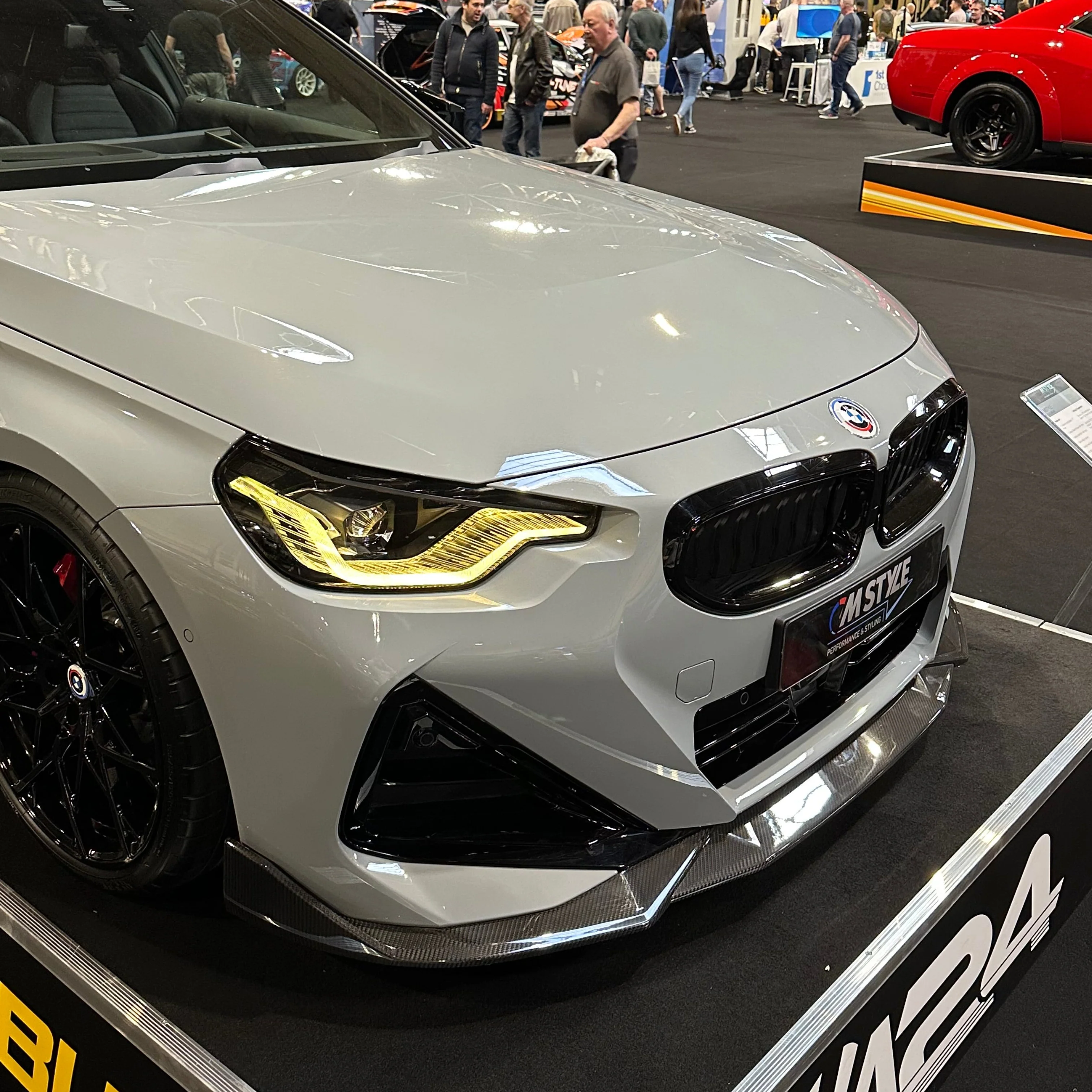 BMW G42 2 SERIES CARBON FIBRE SPLITTER - CT DESIGN-Splitter-CT CARBON-CT Carbon - High-quality carbon fiber and gloss black aerodynamic parts for premium sports and luxury vehicles.