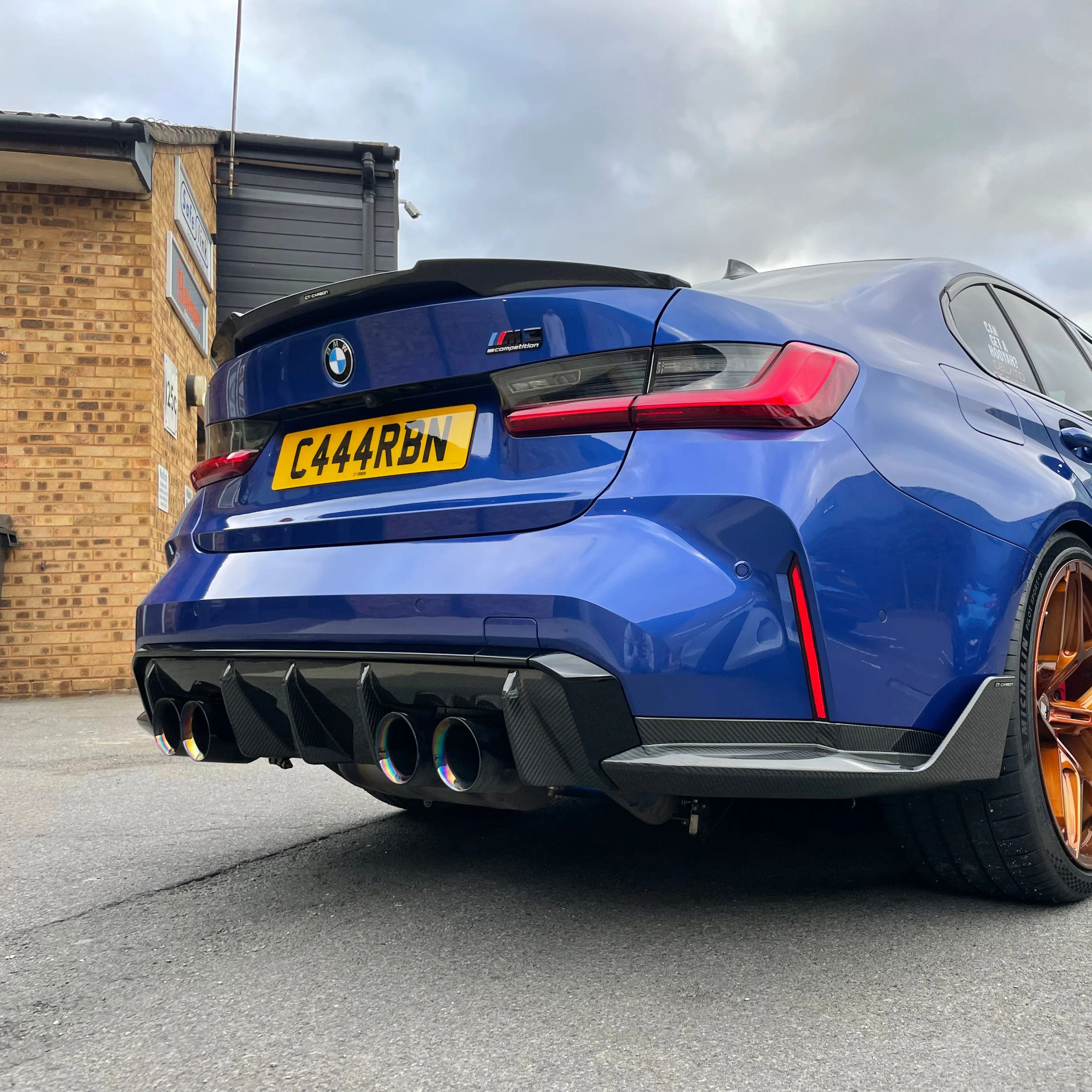 CT CARBON Full Kit BMW G80 M3 FULL CARBON FIBRE KIT - MP STYLE
