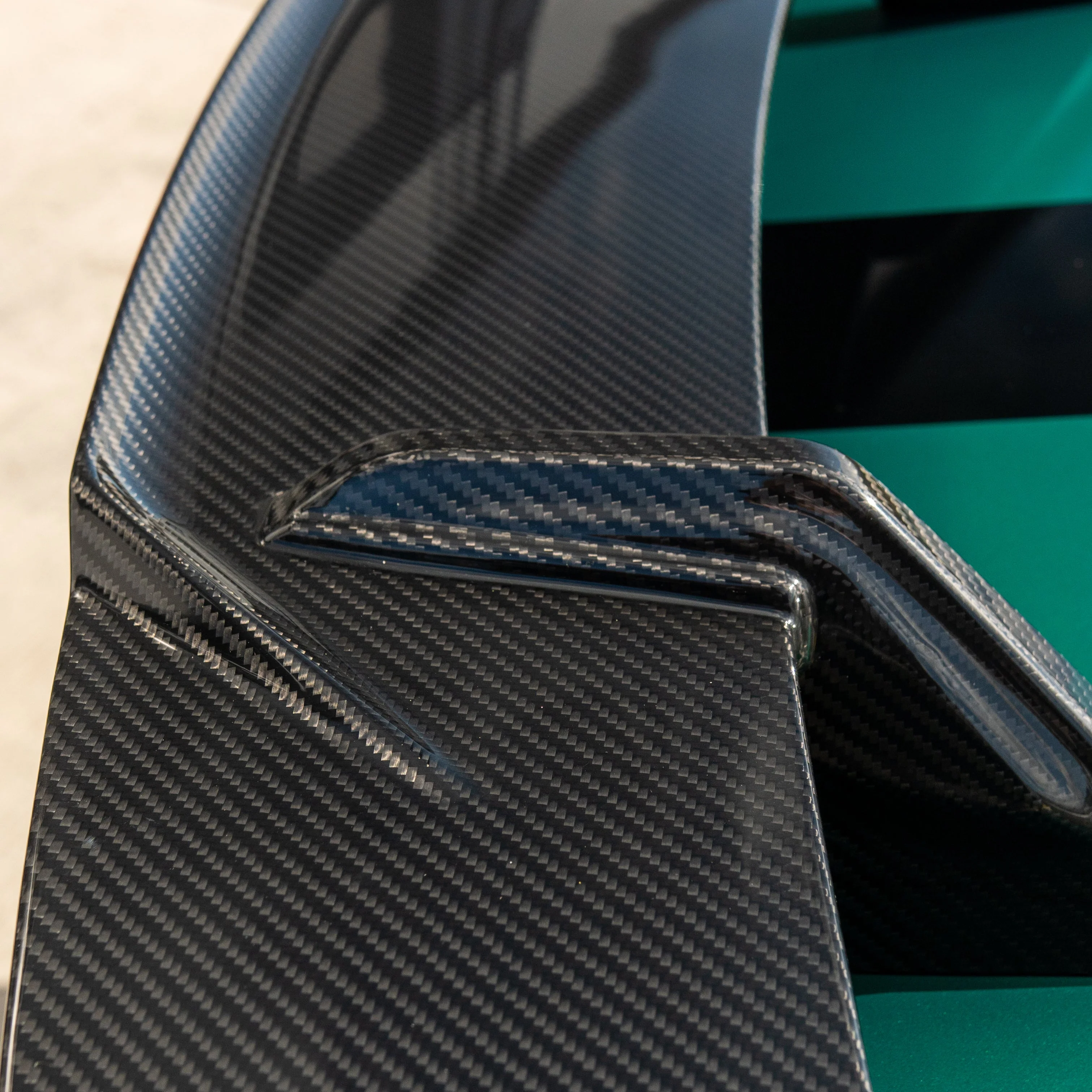 BMW M3/M4 (G80 G82) CARBON FIBRE WING - MP STYLE-Spoiler-CT CARBON-CT Carbon - High-quality carbon fiber and gloss black aerodynamic parts for premium sports and luxury vehicles.