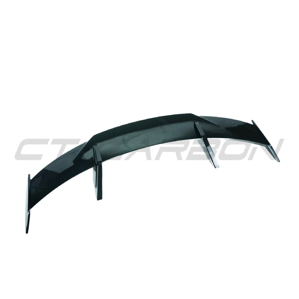 BMW G80 M3/G82 M4 GLOSS BLACK WING - MP STYLE-Spoiler-BLAK BY CT-CT Carbon - High-quality carbon fiber and gloss black aerodynamic parts for premium sports and luxury vehicles.