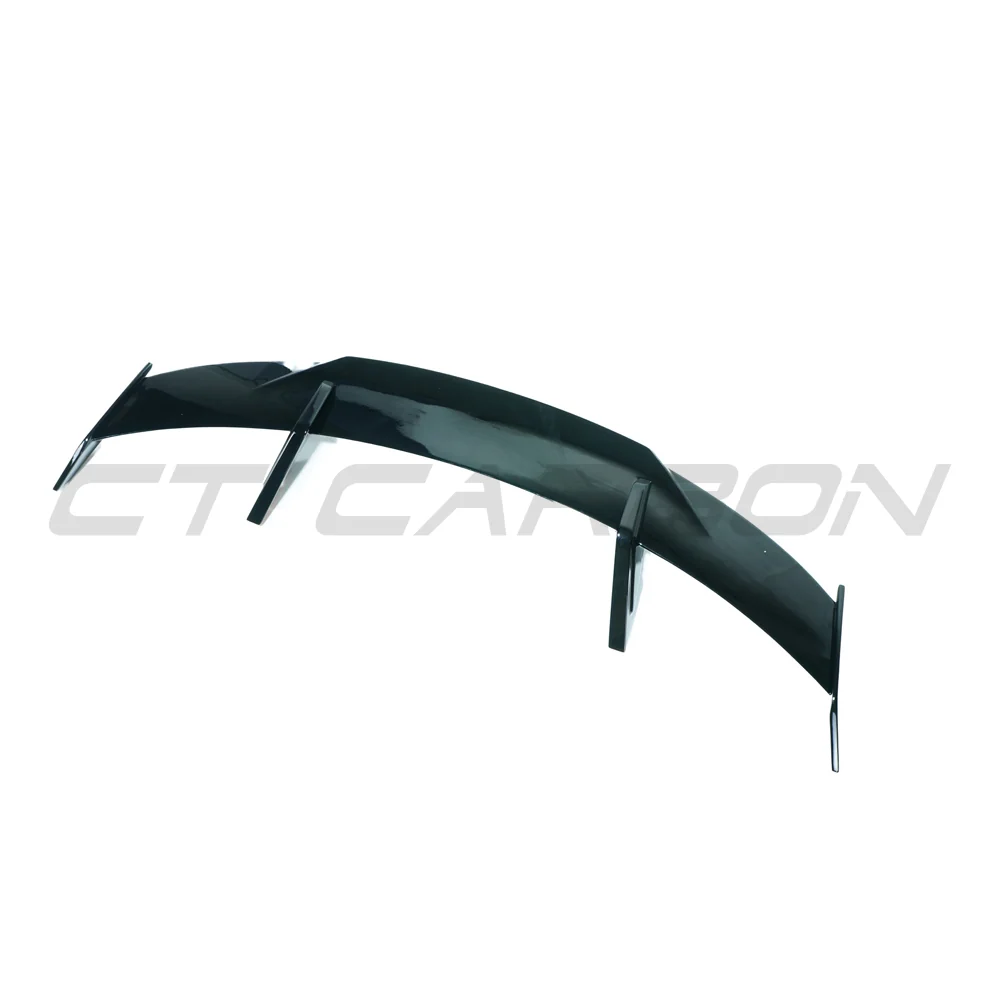 BMW G80 M3/G82 M4 GLOSS BLACK WING - MP STYLE-Spoiler-BLAK BY CT-CT Carbon - High-quality carbon fiber and gloss black aerodynamic parts for premium sports and luxury vehicles.